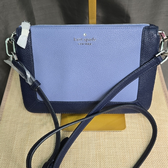 kate spade Handbags - Kate Spade Blue  Crossbody Bag